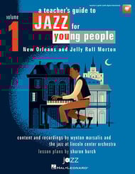 cover Jazz for Young People Book, Online Audio & PDF